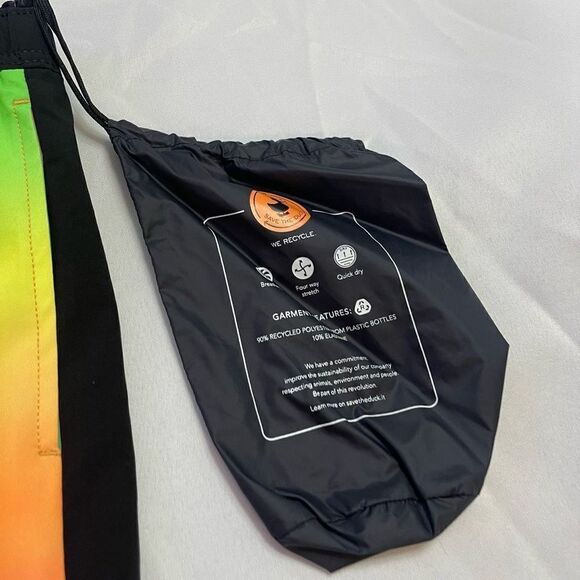 Save The Duck Tie Dye Swim Trunks Shorts Size XL New - Picture 14 of 14